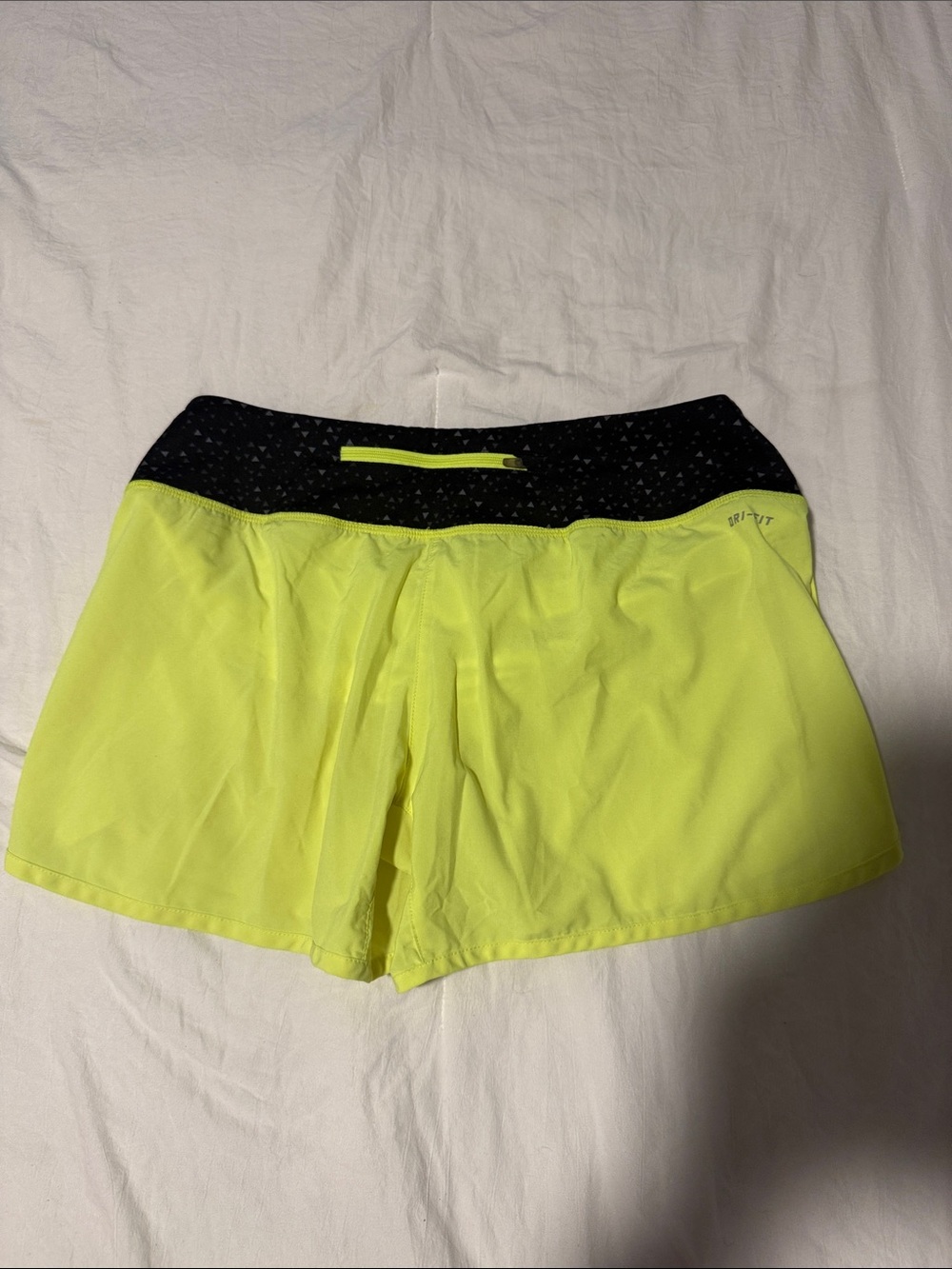 Nike Women’s Neon Yellow, Coral and Pink Tie-Dye Running Shorts Lot of 3 Size S - Picture 8 of 11